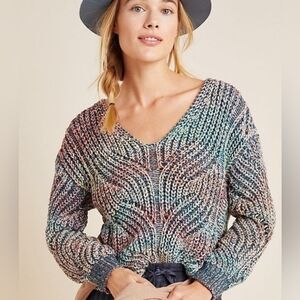 Anthropologie Chroma Sweater